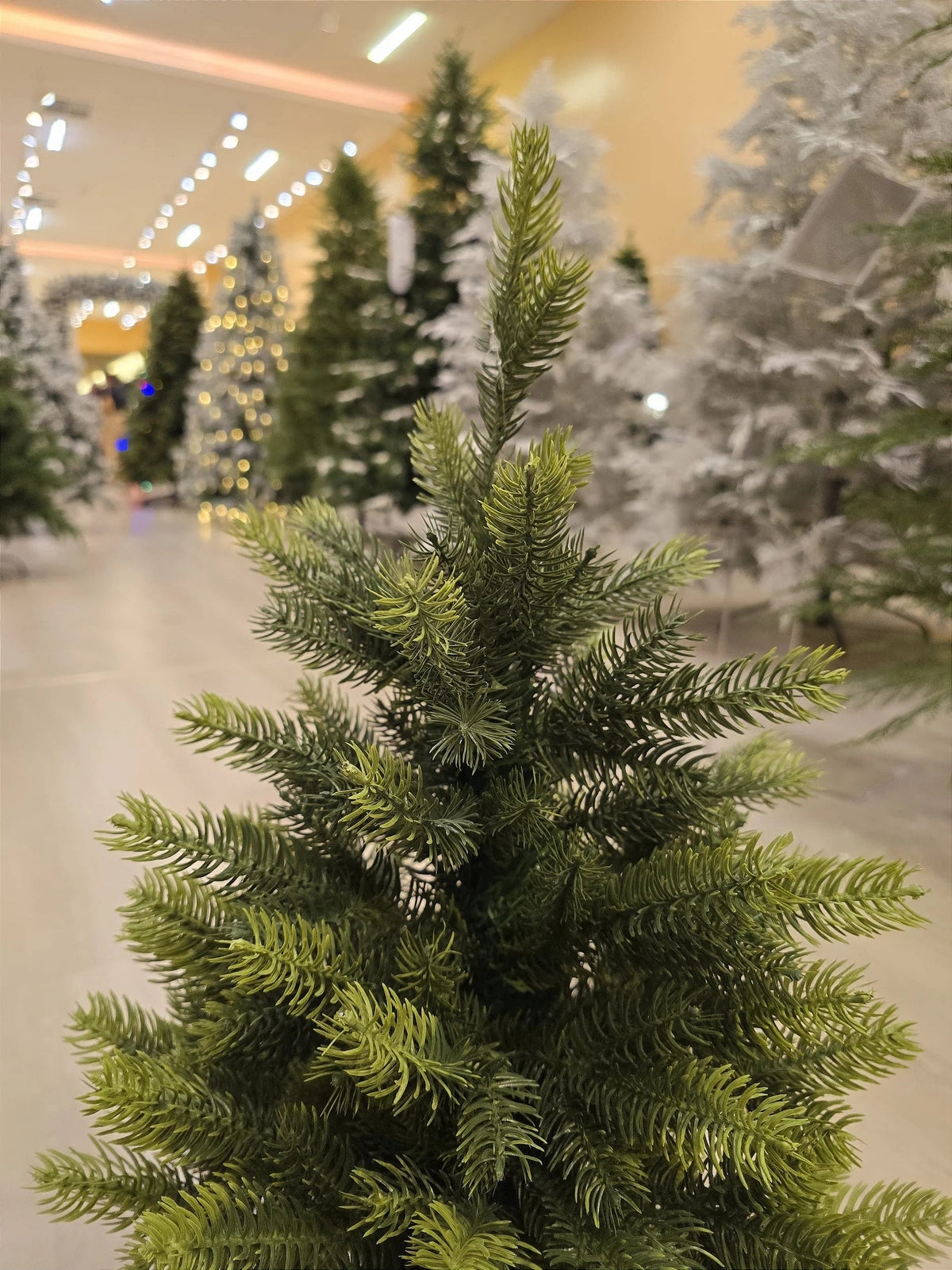 Árvore de Natal Pinheiro Realista 60cm 68 Galhos