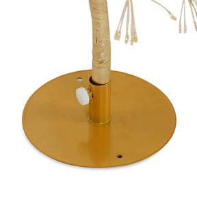 Árvore de Natal de Bétula 120cm com Luzes LED Quentes & Frias