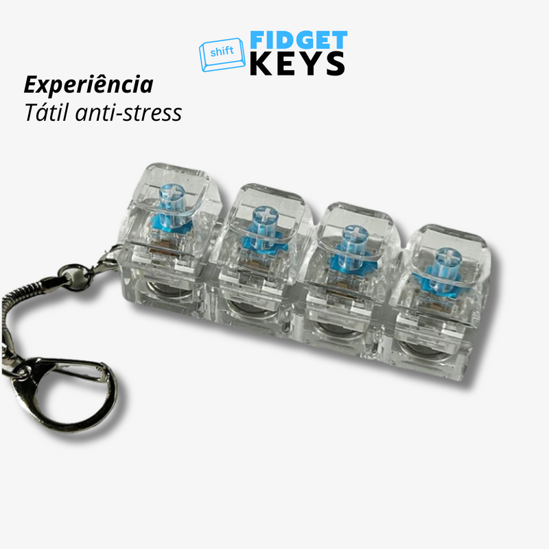 Chaveiro Antiestresse Original Fidget Keys™