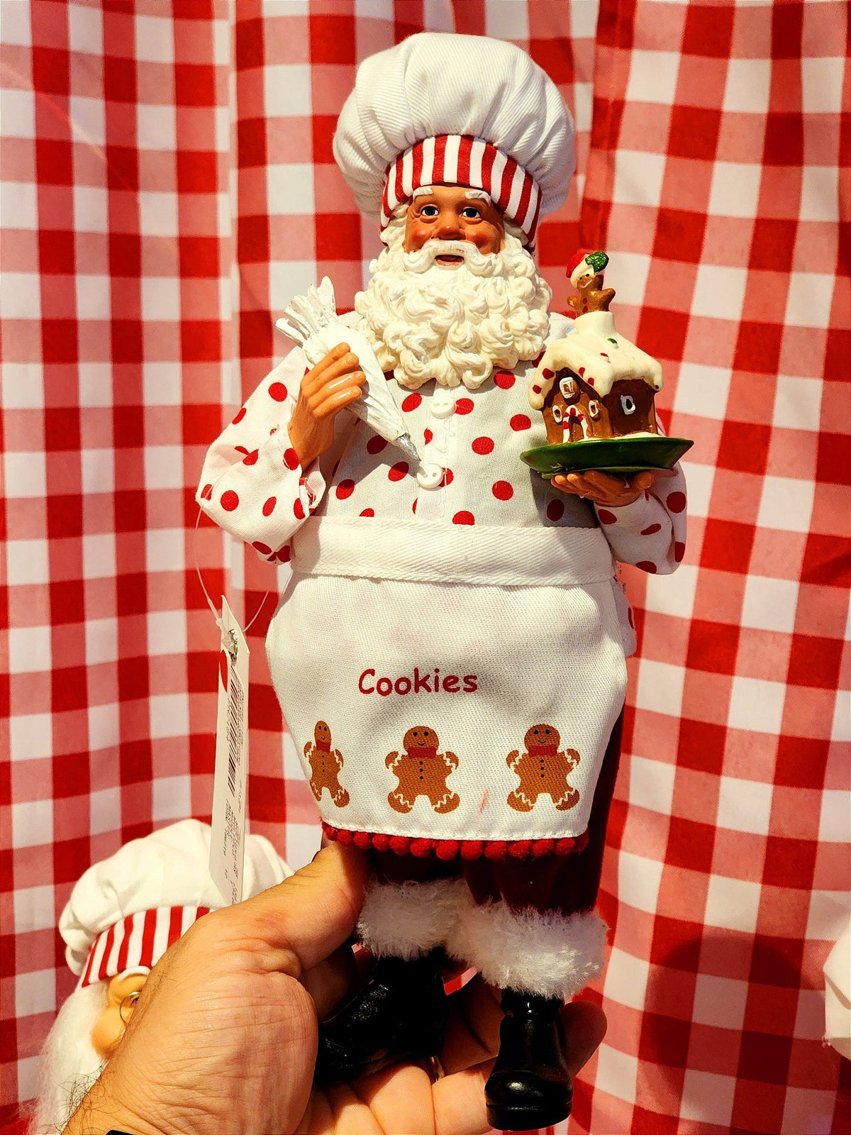 PAPAI NOEL COLECIONÁVEL CONFEITEIRO 28CM - PRÉ VENDA 2025