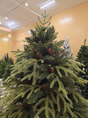 Árvore de Natal Pinheiro Super Realista Santorini 2,10m 4428 Galhos